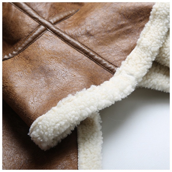 🆕 The EVODIA Fleece Lined Distressed Coat - Picture 8 of 8